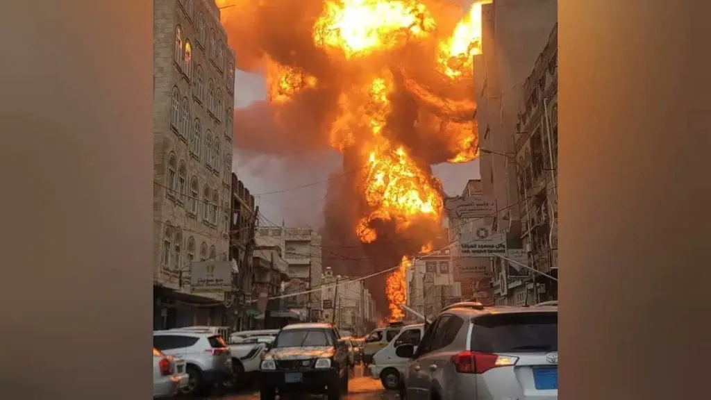 येमेनच्या राजधानीमध्ये इस्रायलचा हवाई हल्ला