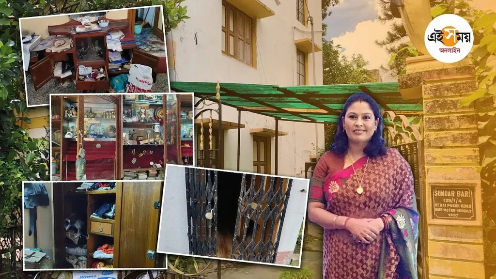 The third theft at swimmer Bula Chaudhary's house