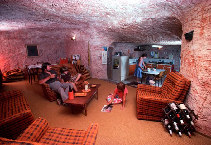 Underground houses to protect against heat
