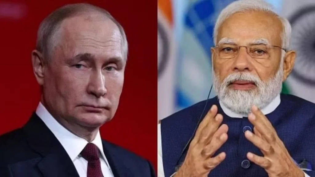 PM Modi and Putin's discussion
