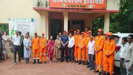 होडावडा ग्रामपंचायतीत आपत्कालीन व्यवस्थापन प्रशिक्षण कार्यक्रम संपन्न