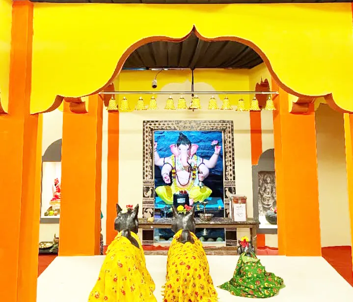 Devotees throng to see the replica of Shri Kalmeshwar Temple in Kadoli