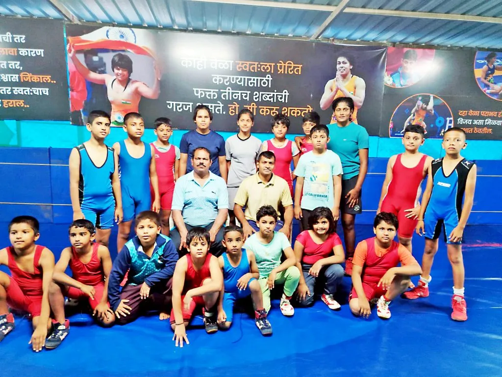 Ram Pawar's guidance to the wrestling complex