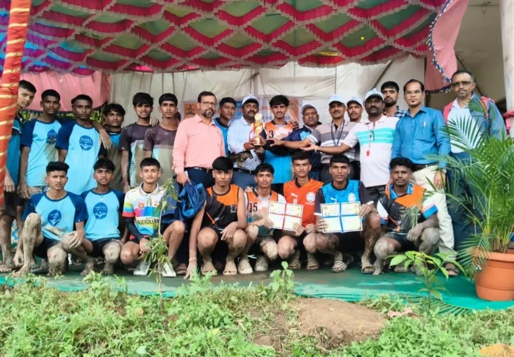 Shantiniketan Undergraduate College's success in taluka level sports competition