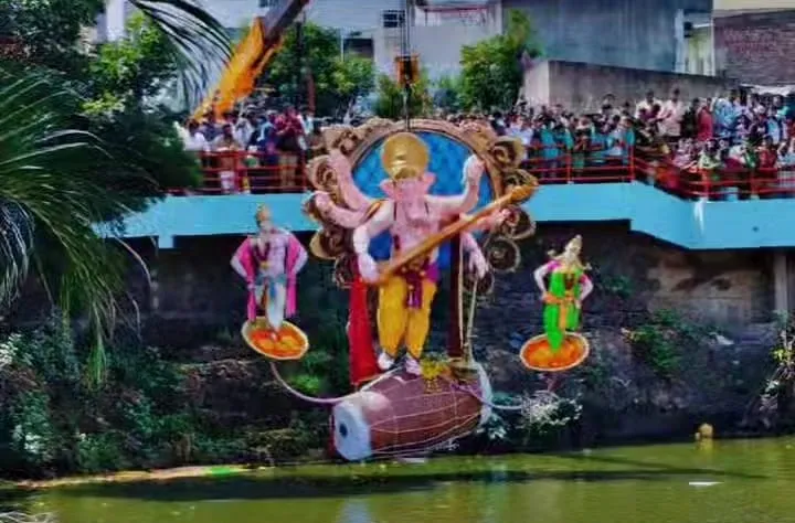 Immersion procession in Miraj lasted a whopping 32 hours