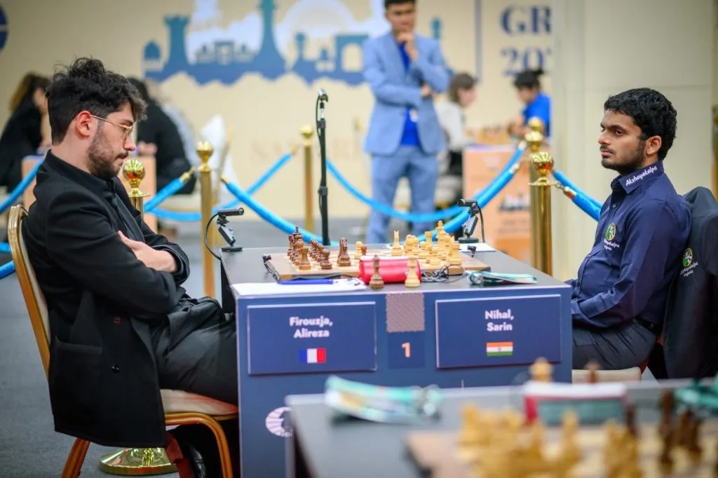 FIDE GRAND SWISS: Defeated by Nihal Sarin Feroza