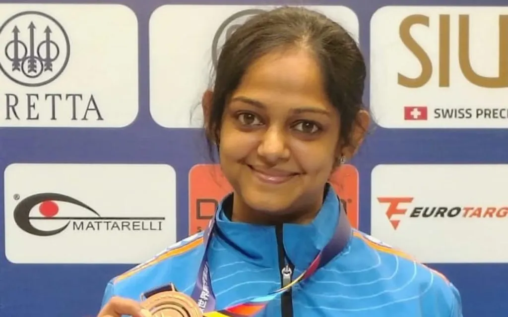 Meghna wins first medal in World Cup shooting competition