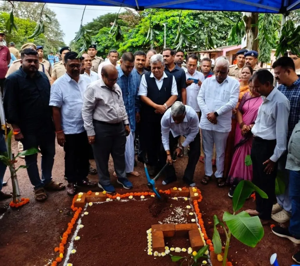 Groundbreaking ceremony for road underbridge work at Angol