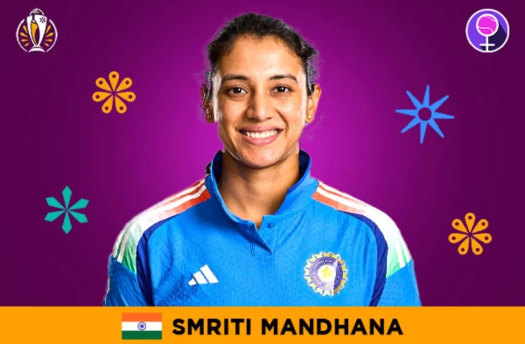 स्मृती मानधना पुन्हा अग्रस्थानी Smriti Mandhana's leading position is stronger