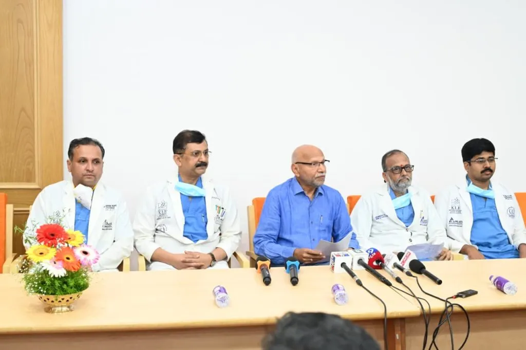 Successful implantation of ‘Polymer Tri Mitral Valve’ in heart patients at KLE