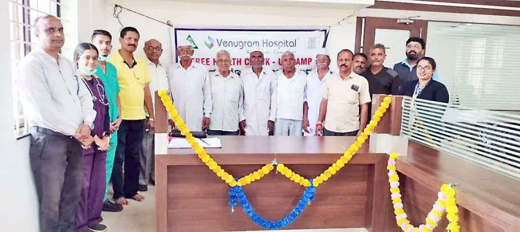 उचगावात लोकमान्य सोसायटी-लोककल्प फौंडेशनच्या बीपी-शुगर तपासणी शिबिराला उत्स्फूर्त प्रतिसाद Spontaneous response to Lokmanya Society-Lokkalp Foundation's BP-Sugar Checkup Camp in Uchgaon