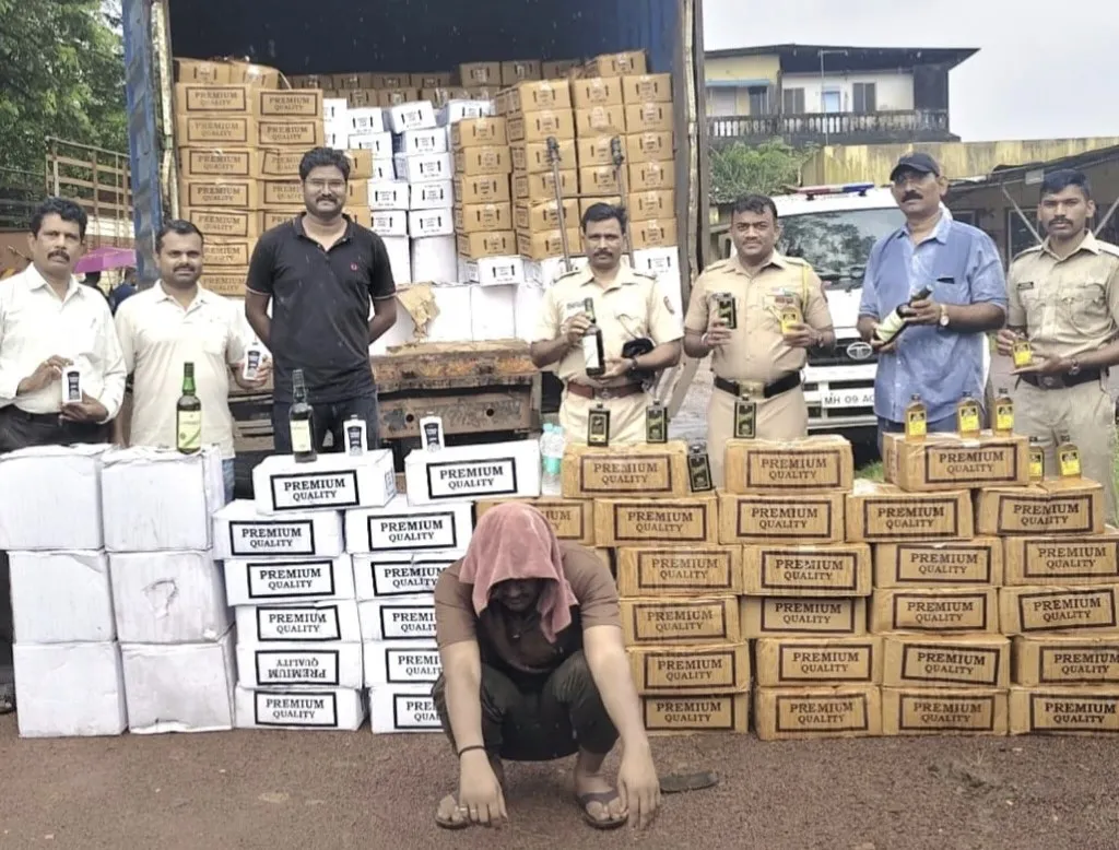 Illegal liquor stock worth ₹2 crore seized in Rajapur