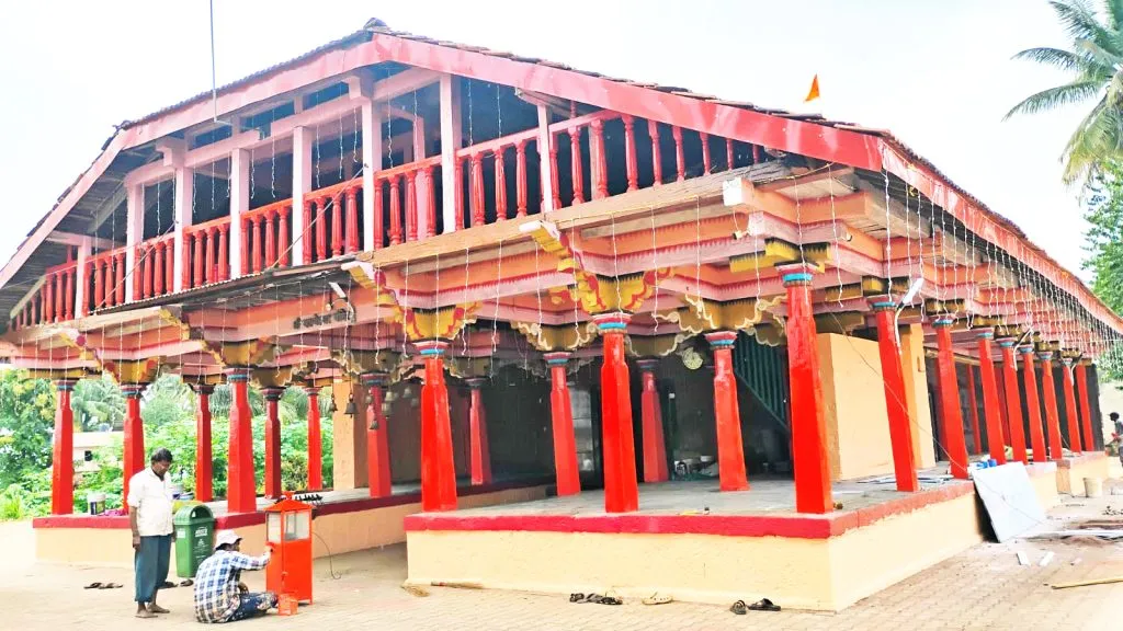 नवरात्रोत्सवनिमित्त कडोलीत दसरोत्सवाची जय्यत तयारी Preparations for Dussehra festival in Kadoli on the occasion of Navratri festival
