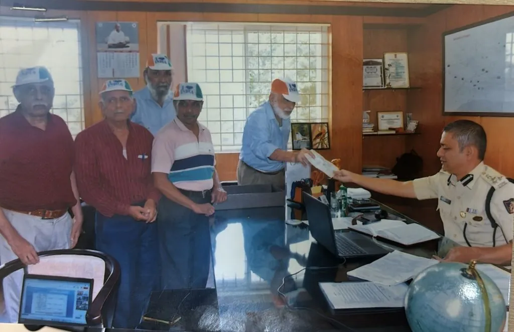 First representation to the Police Commissioner for removal of barricades at Railway Gate