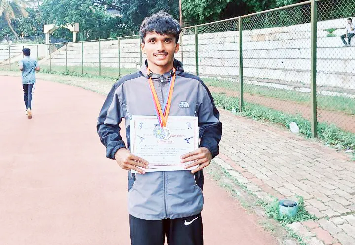 Purnanand Kamati's state-level selection