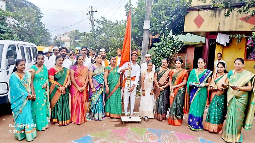Durga Daud in full swing in Shivraj Colony, Somnathnagar