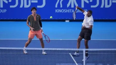 बोपण्णा-युझुकी अंतिम फेरीत Bopanna-Yuzuki in final