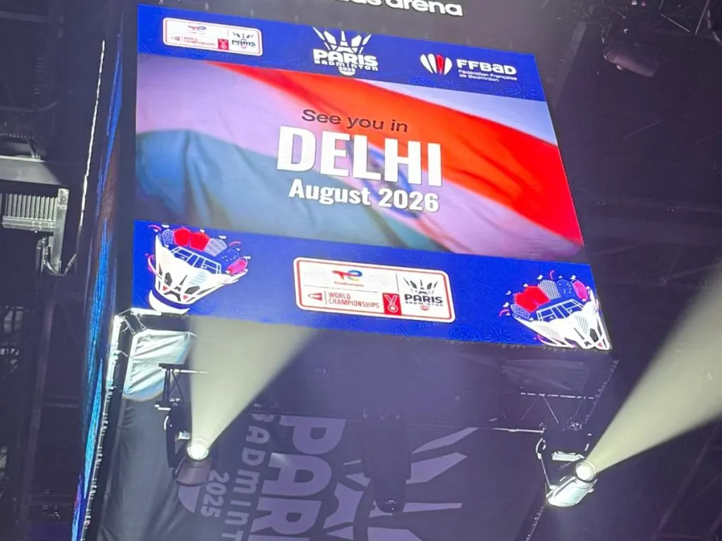 Next year World Badminton Championships in New Delhi