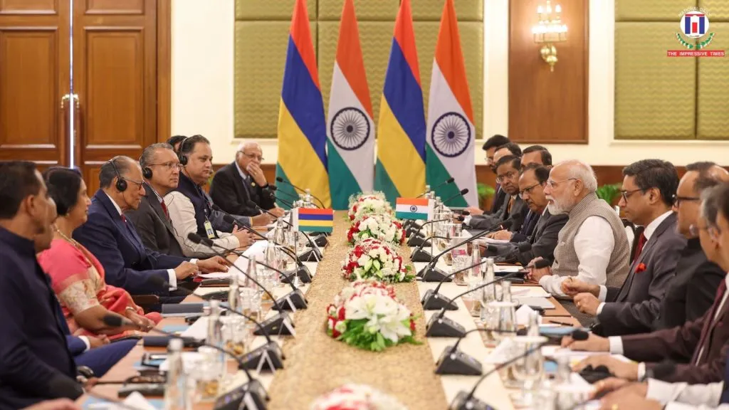 Mauritian leaders visit India