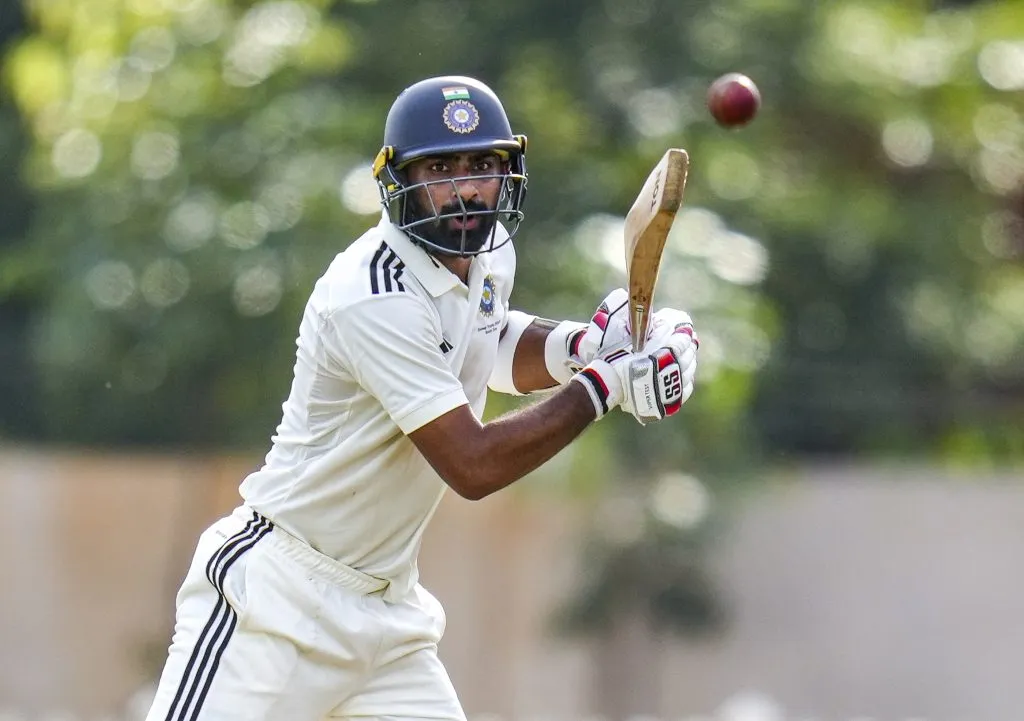 Narayan Jagadishan's unbeaten century