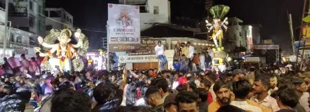 A devotional farewell to Lord Ganesha