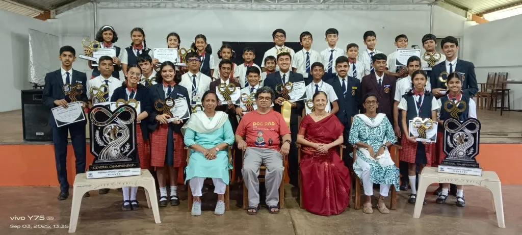 ज्ञान प्रबोधन मंदिरच्या विद्यार्थ्यांना जनरल चॅम्पियनशिप General Championship for students of Gyan Prabodhan Mandir