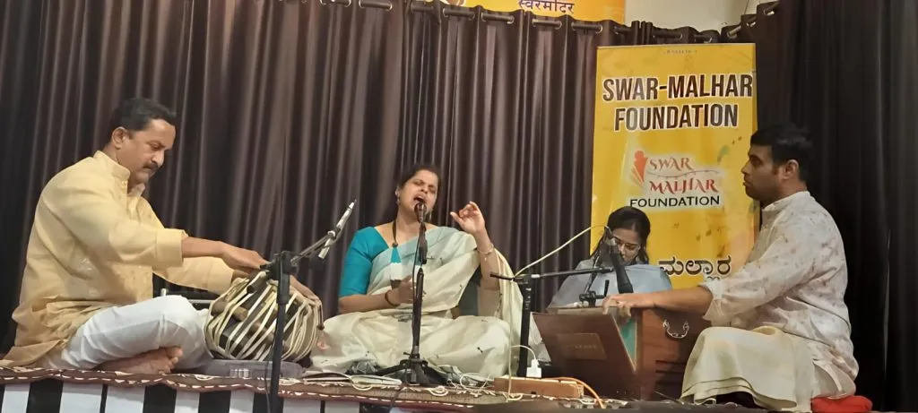 Classical music concert by Swar Malhar Foundation