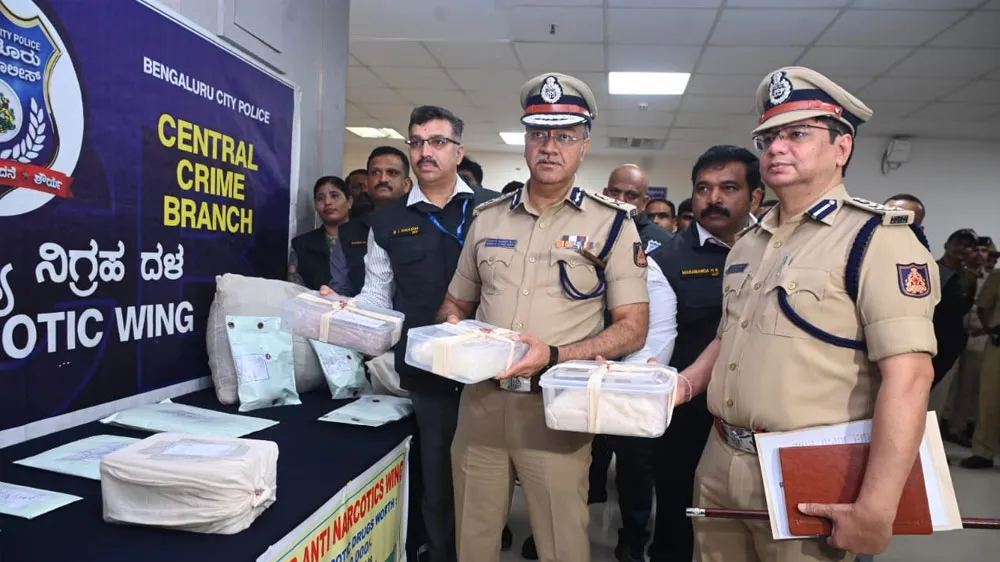 Drugs worth Rs 9.93 crore seized in Bengaluru