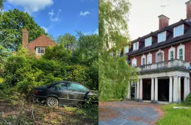 A bungalow worth thirty-five crores...is empty.