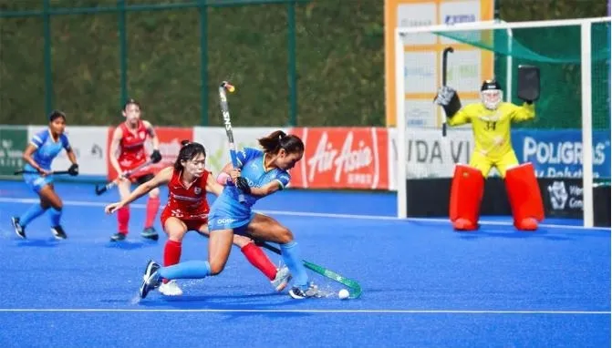 India-Japan women's hockey match ends in a draw
