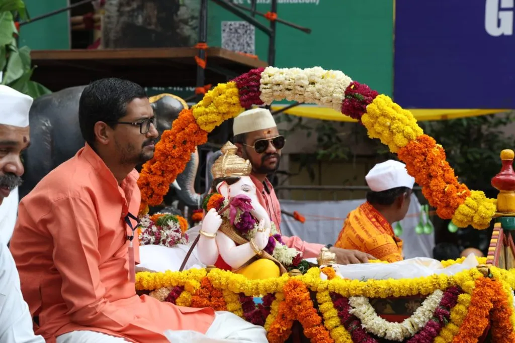 Devotional farewell to the venerable Ganesha in Pune