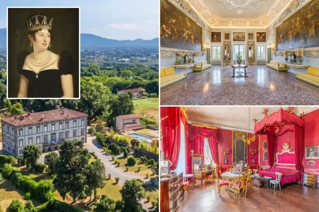 Napoleon's sister's palace is being sold