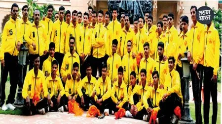 Kolhapur News: म्हाकवेच्या सिद्धेश्वर झांज पथकाचा नाद उद्या दिल्लीस घुमणार Shri Bal Avadhoot Songi Bhajan Mandal Achanak Lezim Mandal