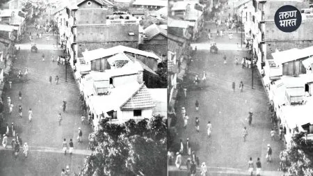 road named Wilson ran from statue Chhatrapati Shivaji Maharaj