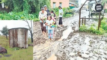 Kolhapur News: सावर्डे पैकी जाधववाडीत विकासाची पहाट उगवणार कधी? village with population about 400 people, situated foot Tumjai hills