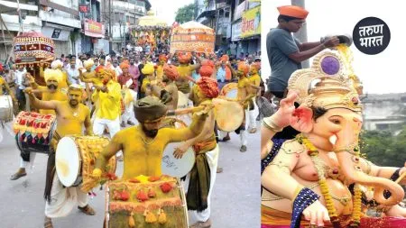discussion during this year's Ganeshotsav magnificent Ganesh idol