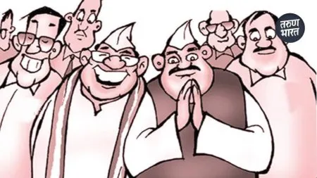 Election 2025: भाजपच्या अंतर्गत वादाची इचलकरंजीत झलक, विसर्जन मिरवणुकीत थेट संकेत conflict that going on in the party office felt beyond threshold in BJP