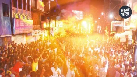 Kolhapur News: कोल्हापुरात 315 मंडळांचा सिस्टिमला फाटा, सायंकाळनंतर दणदणाट, पर्यायी मार्गावर स्वयंशिस्त noise limit exceeded by the mandals during the arrival procession