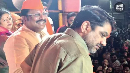 MLA Satej Patil and MLA Rajesh Kshirsagar joined hands attended