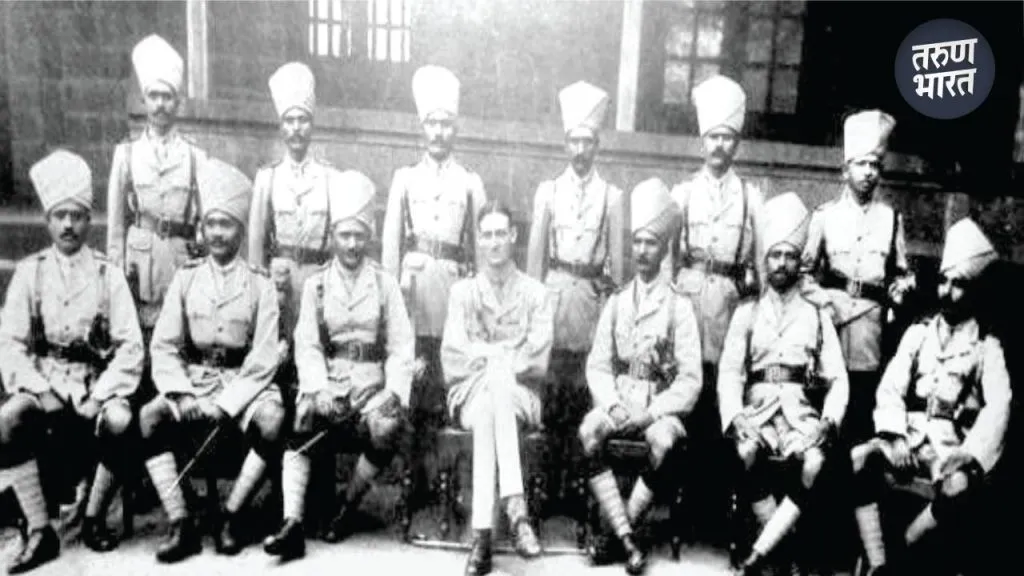 the Sansthan period, the police weapons like those of that time