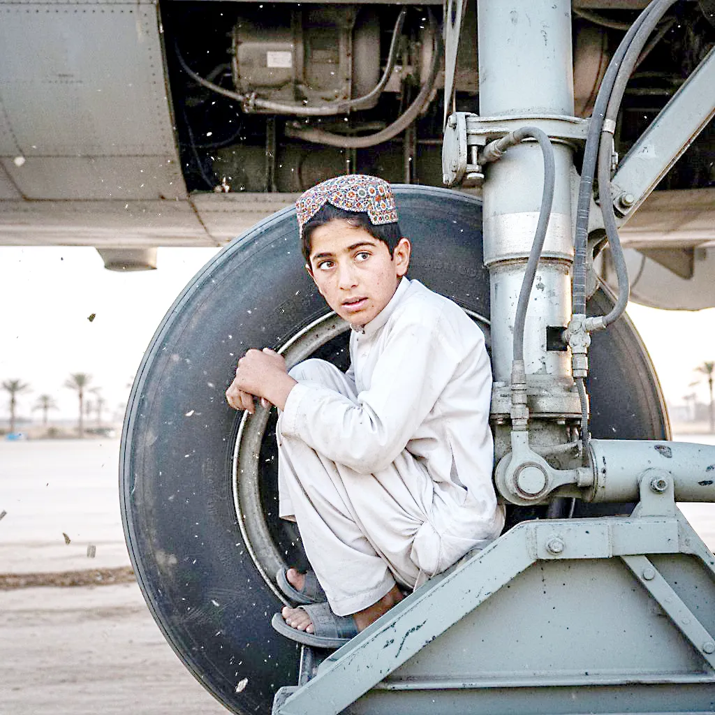 A child's Kabul-Delhi journey