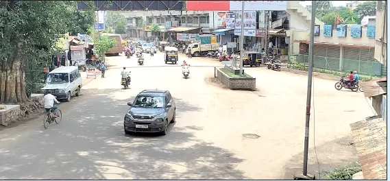 तरूण भारत व्यायाम मंडळ चौक अपघाताचे कारण ! Cause of the accident at Tarun Bharat Vyayam Mandal Chowk!