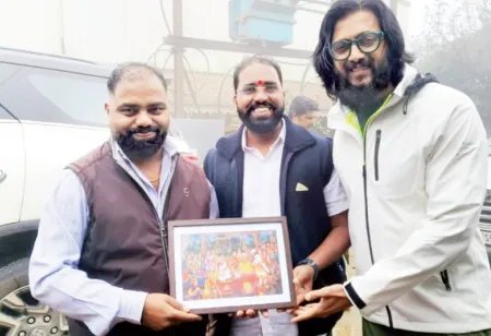 Riteish Deshmukh on a visit to Shri Kshetra Mahabaleshwar