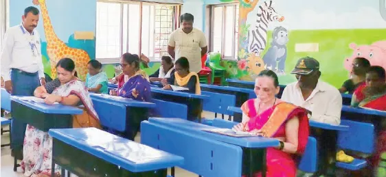 A zeal to learn even in old age – neo-literates appear for exams!