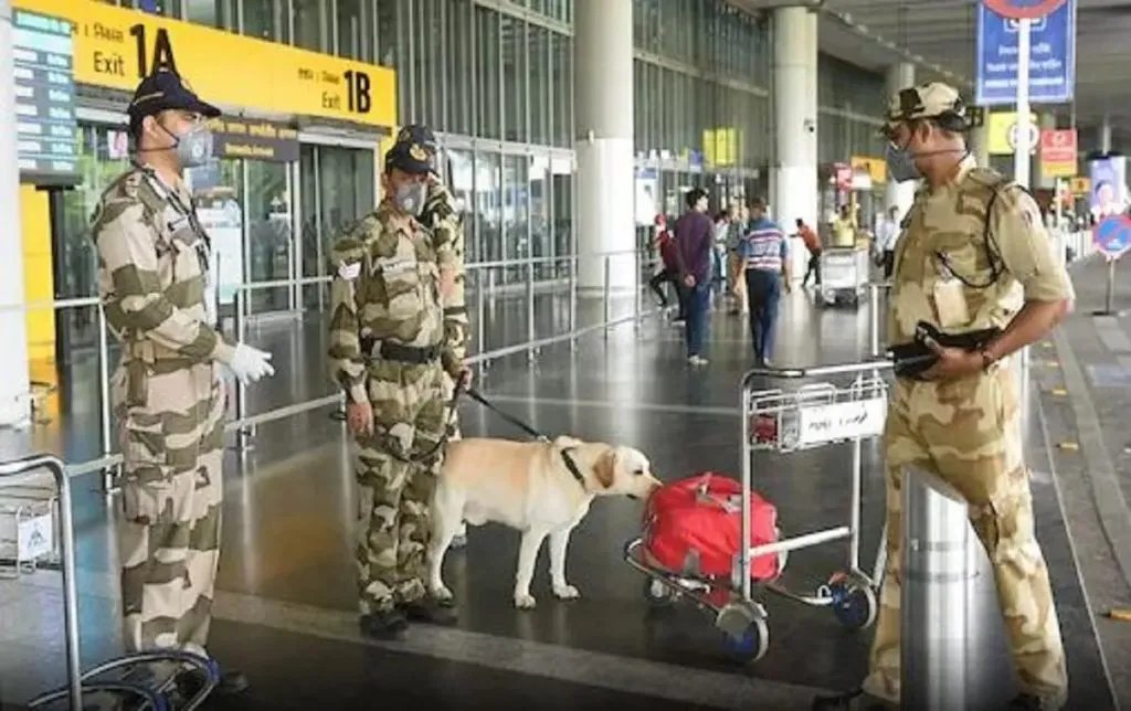 Bomb threats at Delhi airport and schools