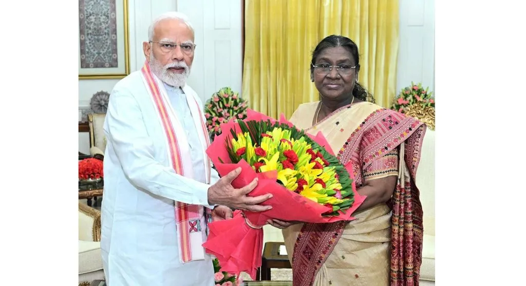 Prime Minister Narendra Modi's meeting with the President