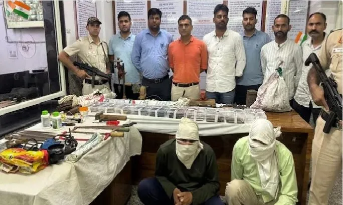 Arms factory busted in Delhi
