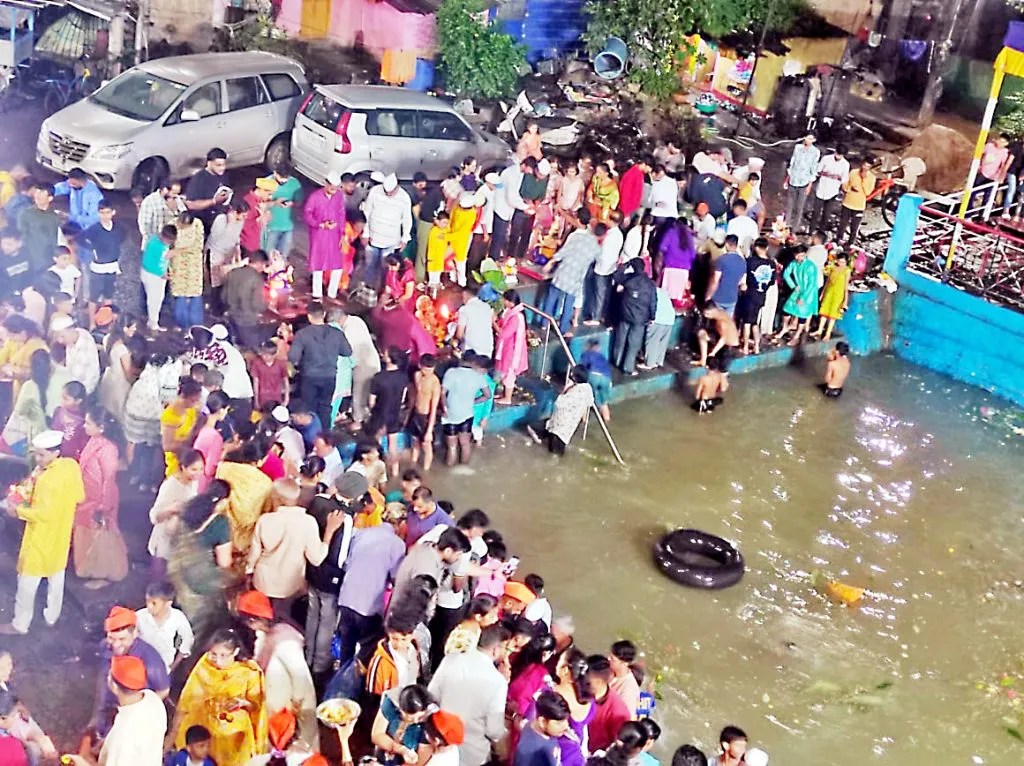 Emotional farewell to the seven-day Ganesha festival
