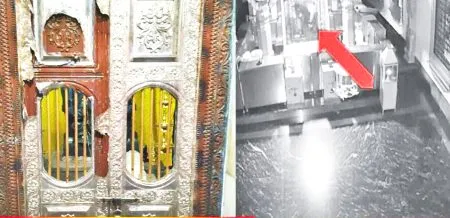 हल्ल्याळ महागणपती देवस्थानात चोरी Theft at Maha Ganapati temple in Haridwar