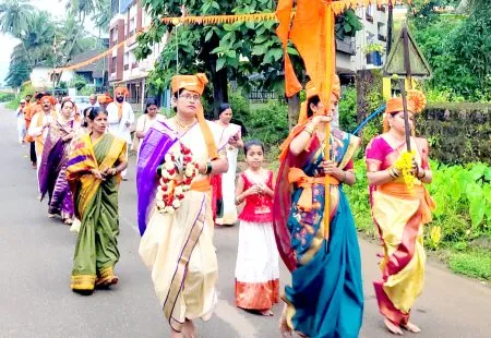 सदाशिवगड येथे दुर्गामाता दौड Durga Mata Run at Sadashivgad
